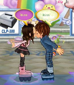 a big kiss for my sweety